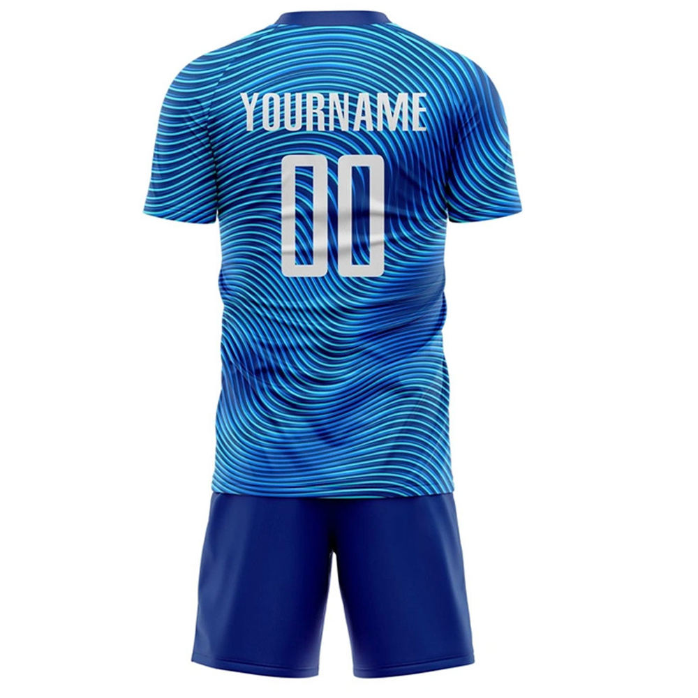 National Apparels 2024 Latest Design Soccer Uniform Set New Arrival Team Name Men Soccer Sports Football Uniforms For Sale